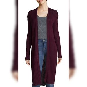 Free People Ribbed Duster Cardigan S